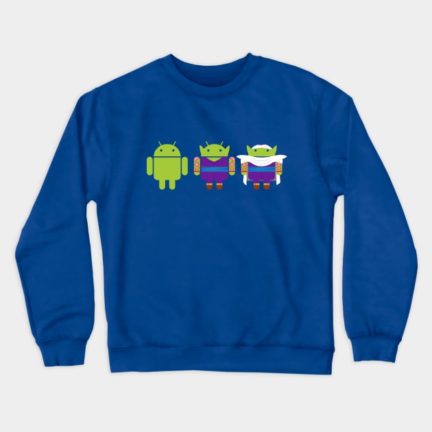 Namekian evolutions Crewneck Sweatshirt by litjit